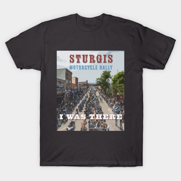 Sturgis Motorcycle Rally T-Shirt by Nicomaja